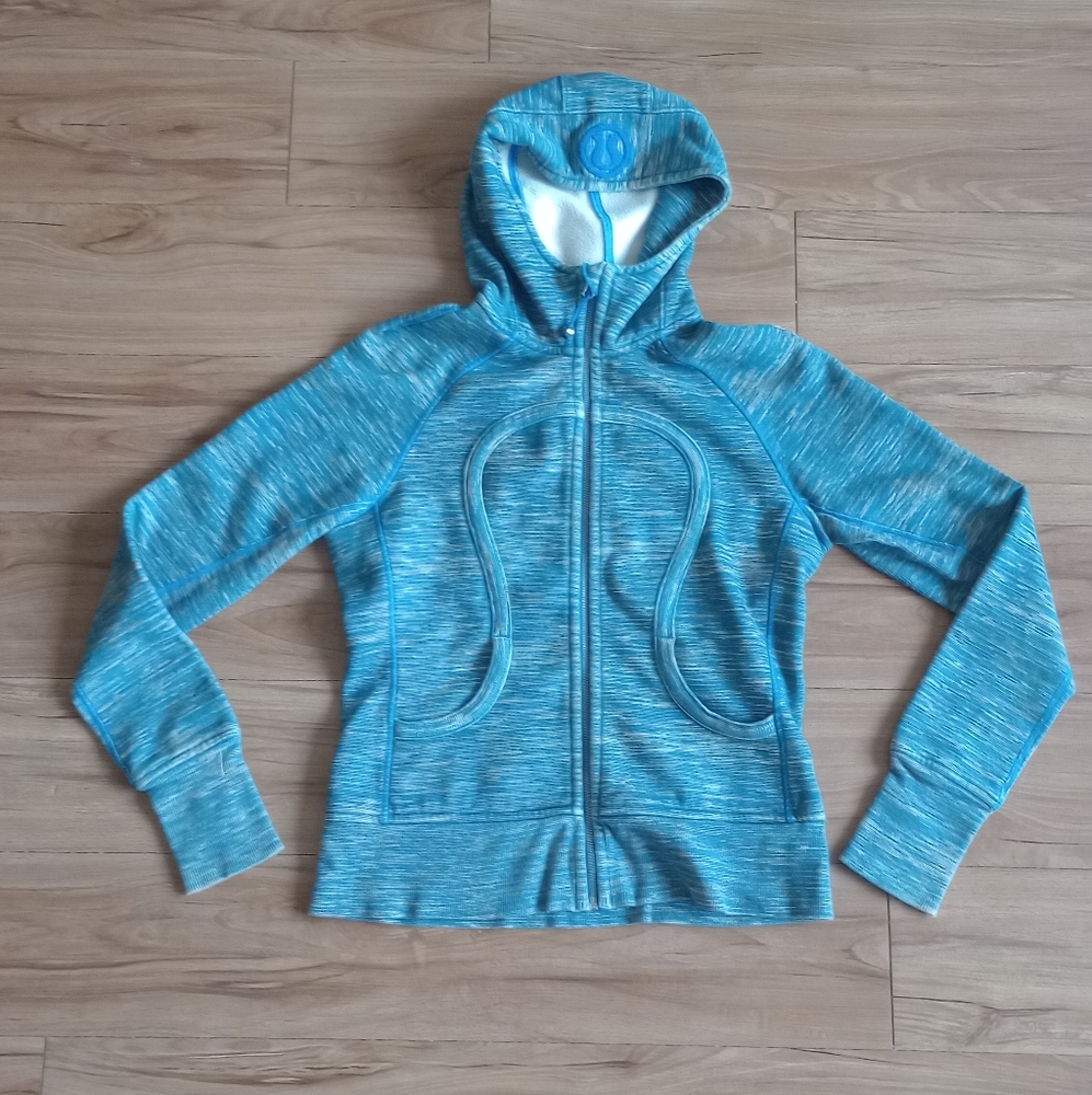 Lululemon Scuba Hoodie Stretch Wee Are From Space Polar Cream Beaming Blue